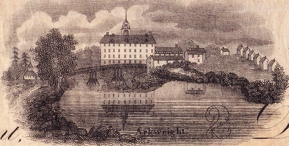 Detail of the Arkwright Mill. 