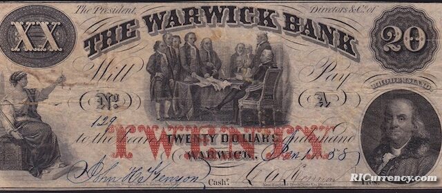 Warwick Bank $20