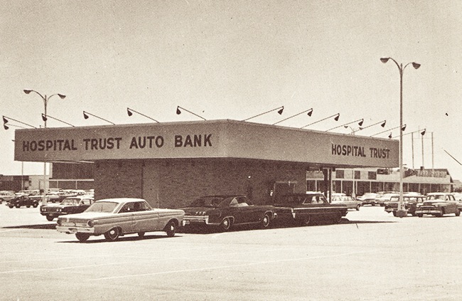 Hospital Trust's East Providence branch, 1960s.