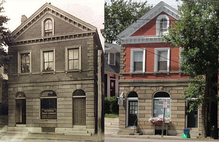 Located at 13 West Main Street, this lot was once home to the Narragansett Bank and when that financial institution became the Wickford National Bank, it continued to occupy this space. The building above dates from 1870. The previous structure was destroyed by an explosion and fire during an attempted robbery. Later, this building housed the local newspaper The Standard Times (now closed).