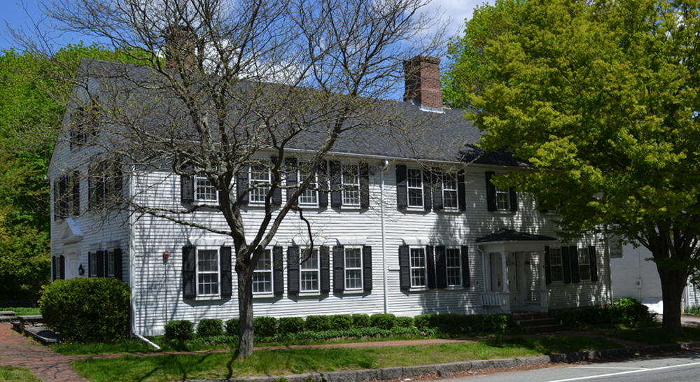  2587 Kingston Road, Kingston, South Kingstown. The John T. Nichols House/Landholder’s Bank today,now home to the South County Art Association.