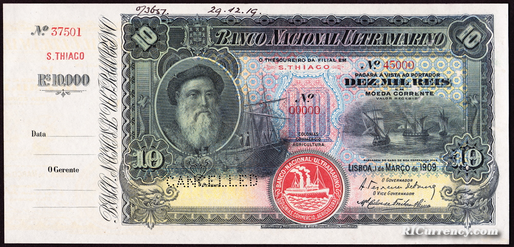 cape verde banknote