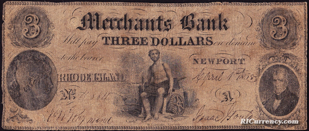 Merchants Bank $3