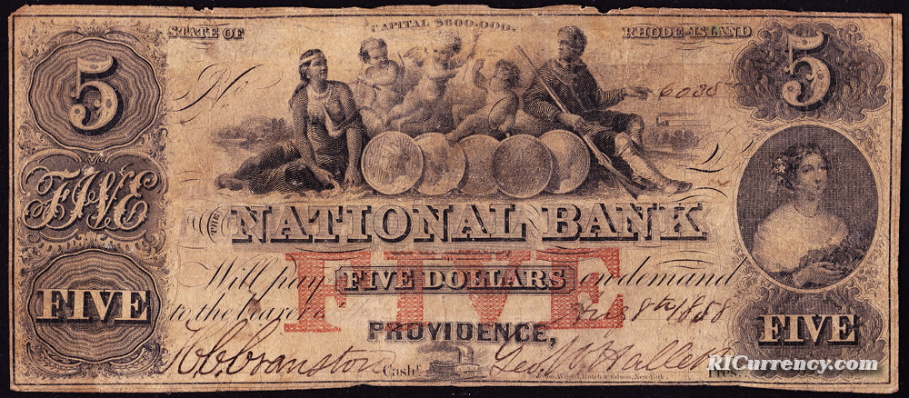 National Bank $5