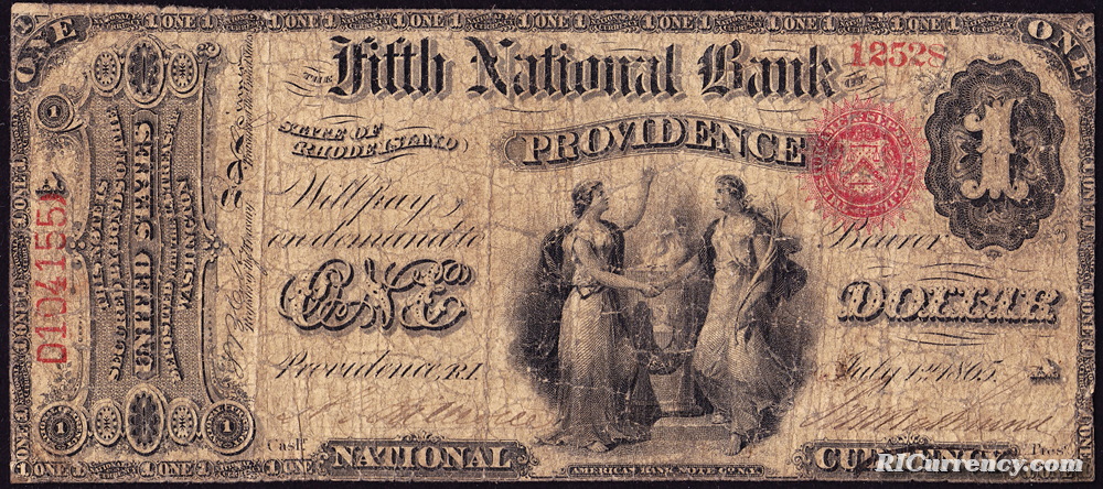 Fifth National Bank banknote