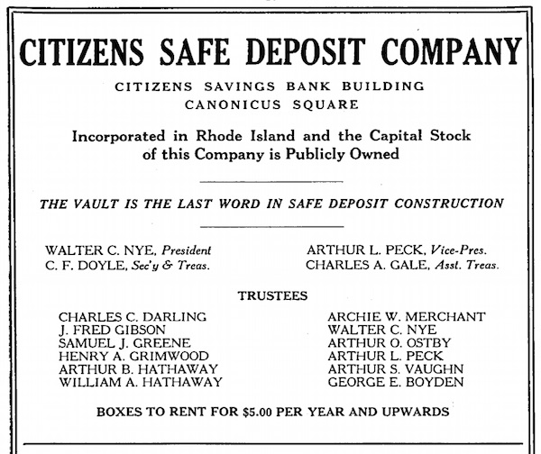 citizens safe deposit