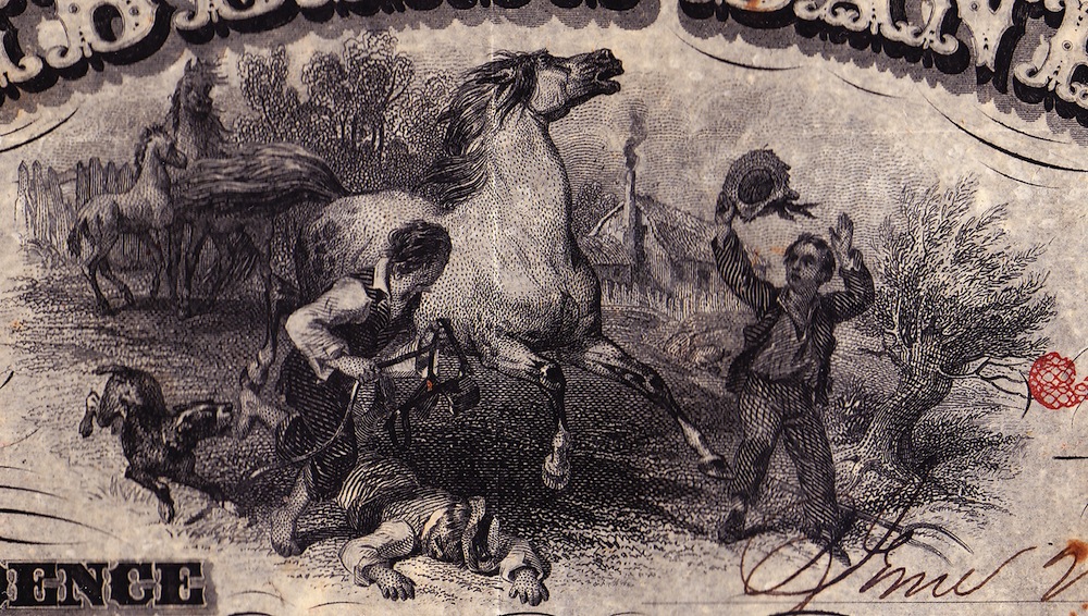Detail of central vignette.