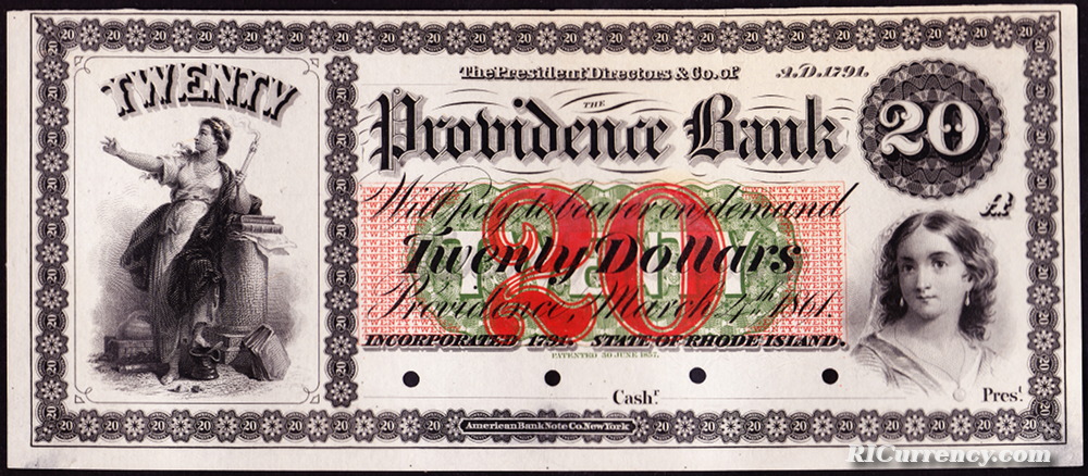 Rhode Island Banknote