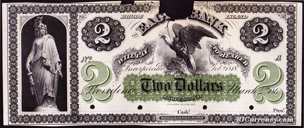 Rhode Island banknote