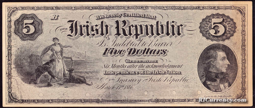 Irish Republic advertising note