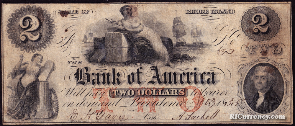 bank of america $2