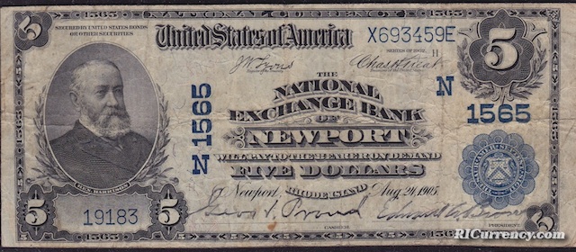 National Exchange Bank $5