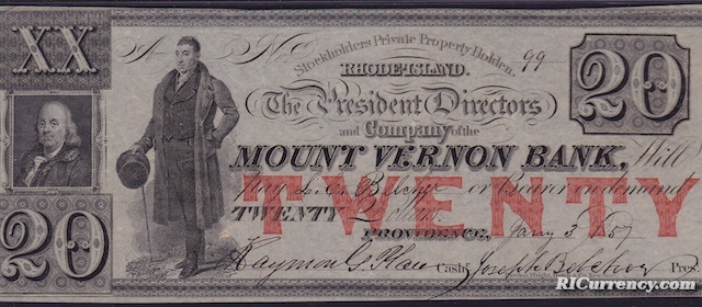 Mount Vernon $20