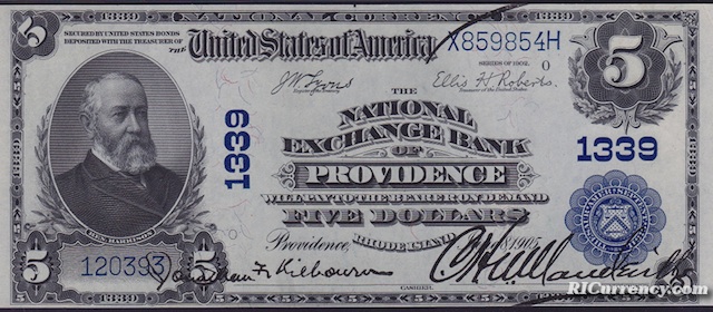 National Exchange Bank $5