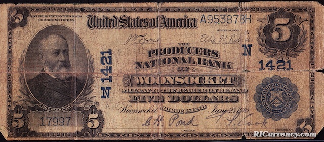 Producers National Bank $5