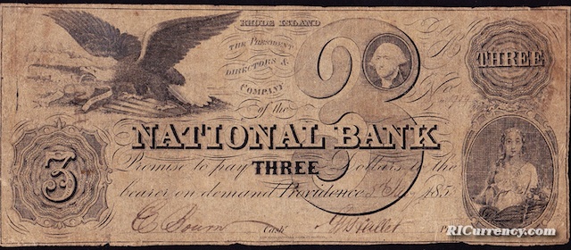 National Bank $3