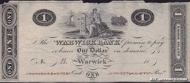 Warwick Bank $1