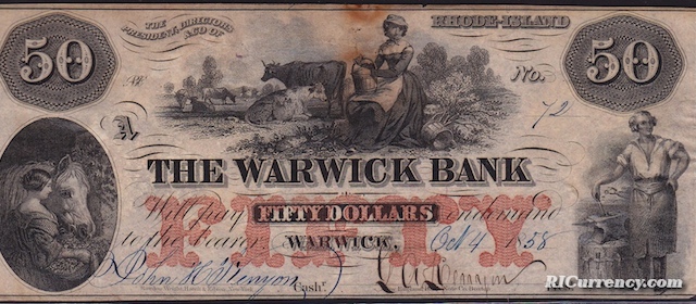 Warwick Bank $50