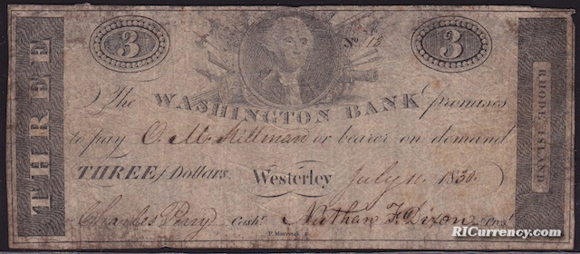 Washington Bank $3