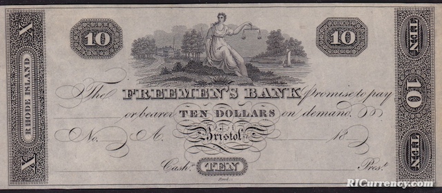 Freemen’s Bank $10