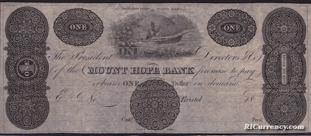 Mount Hope Bank $1