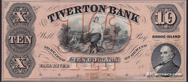 Tiverton Bank $10