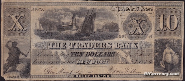 Traders Bank $10