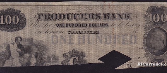 Producers Bank $100