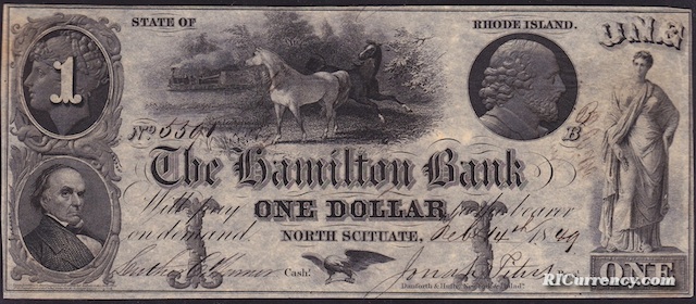 Hamilton Bank $1