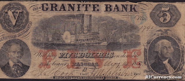 Granite Bank $5