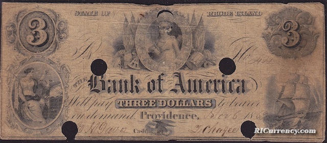 Bank of America $3