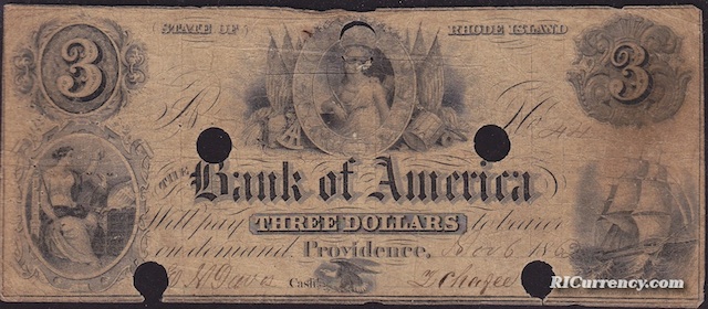 Bank of America $3