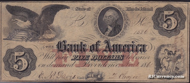 Bank of America $5