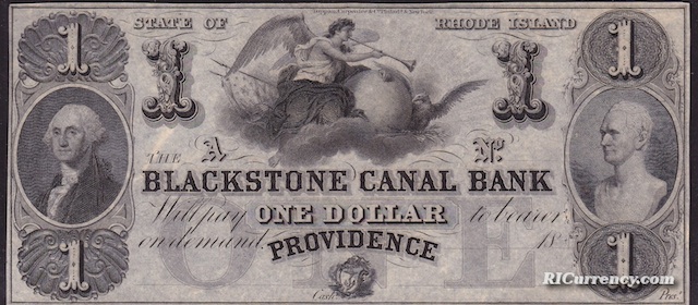 Blackstone Canal Bank $1