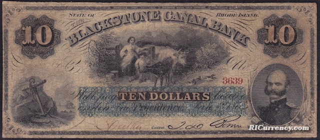 Blackstone Canal Bank $10