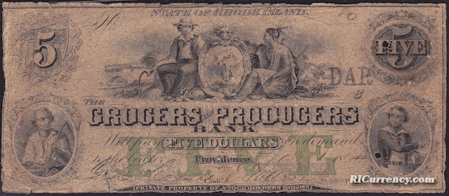 Grocers & Producers Bank $5