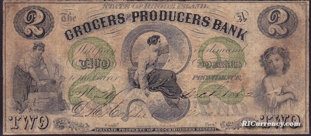 Grocers & Producers Bank $2