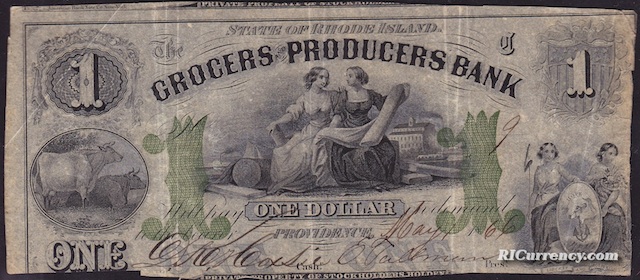 Grocers & Producers Bank $1