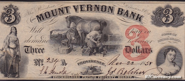 Mount Vernon Bank $3