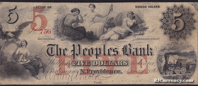 Peoples Bank $5