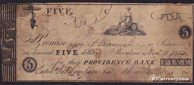 Providence Bank $5