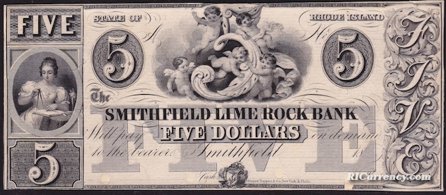 Smithfield Lime Rock Bank $5