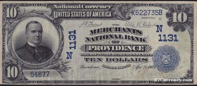 Merchants National Bank $10