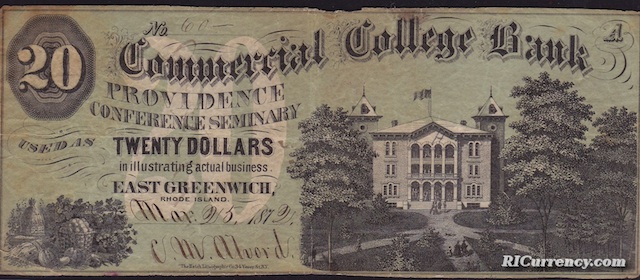 Commercial College Bank $20