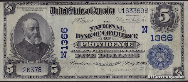 National Bank of Commerce $5