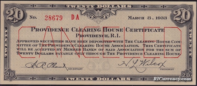 Providence Clearing $20