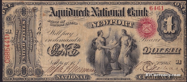 Aquidneck National Bank $1