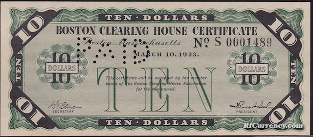 Boston Clearing $10