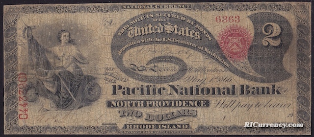 Pacific National Bank $2