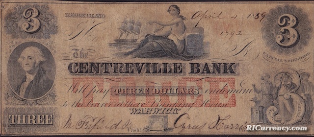 Centreville Bank $3